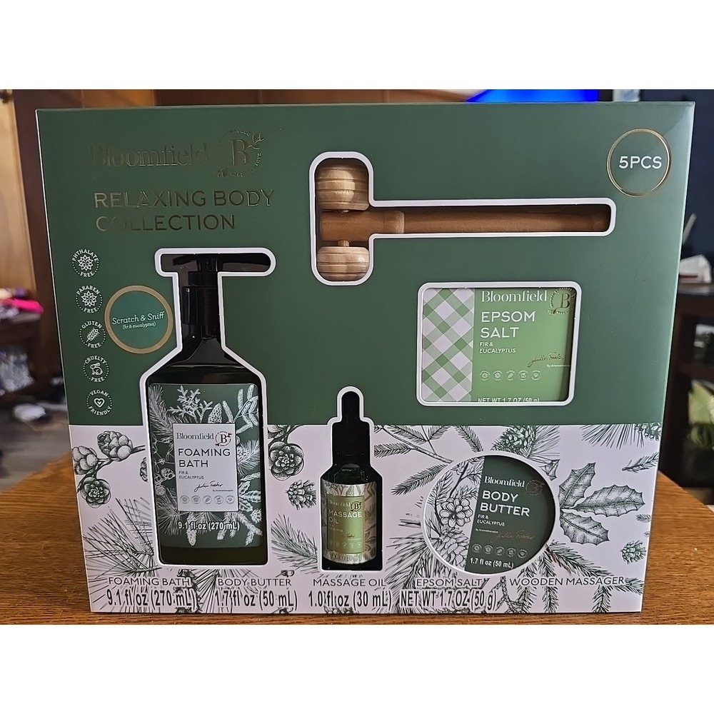 Bloomfield‎ Relaxing Body Collection for Adult, 5 Piece Set